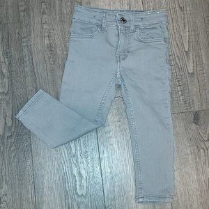 H&M Boy Gray Skinny Jeans Size 1-2 yrs